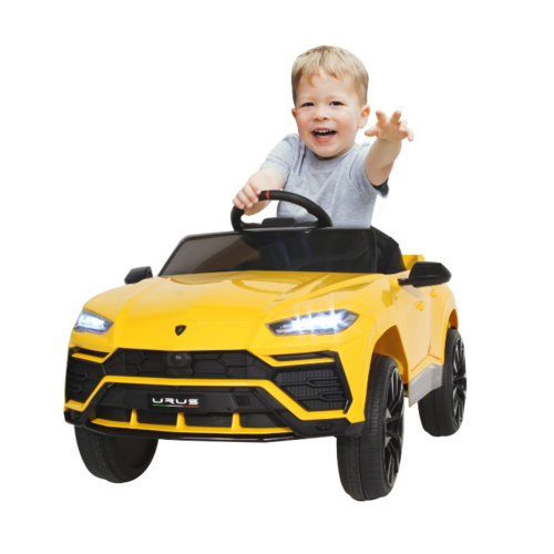 Lamborghini URUS 12V kinderauto geel