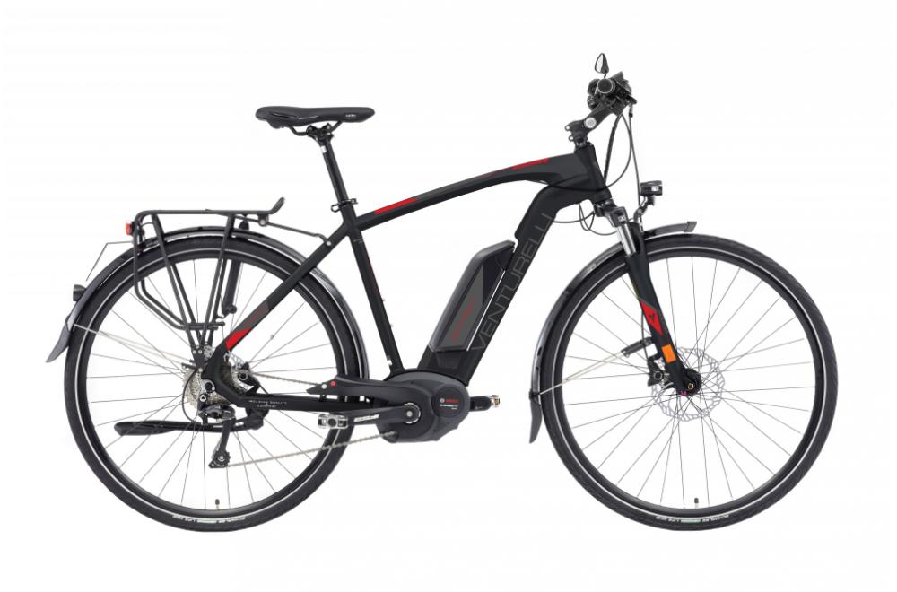 Venturelli B-Bullet High Speed H 56  Deore XT 10 sp Zwart/red