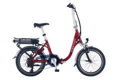 E-Vision Matisse vouwfiets 38 cm 7 sp rood