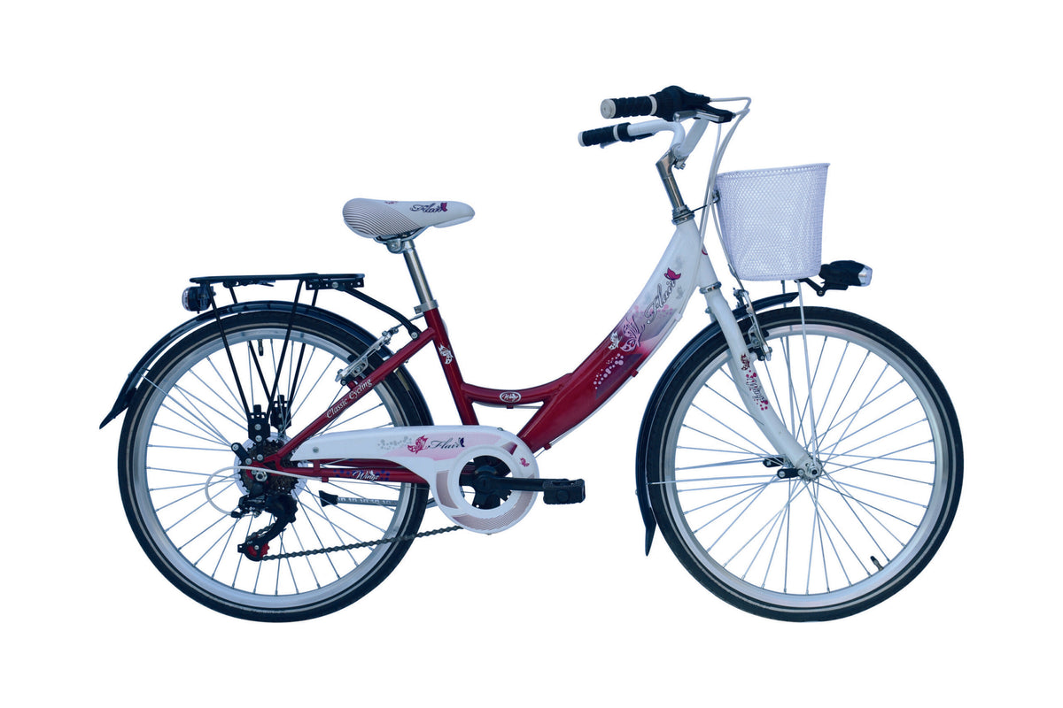 MBM Flair D 32 cm 6 sp Fuchsia wit
