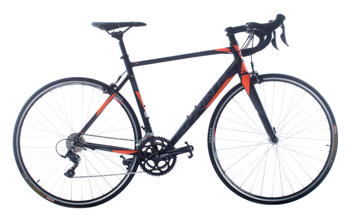Monza Sprint H 53 cm Shimano Sora dual control 2 x9  rood zwart