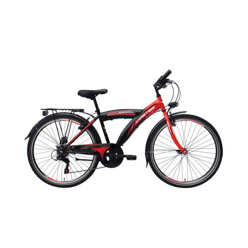Wings Master  H 41 cm 6 sp zwart-rood