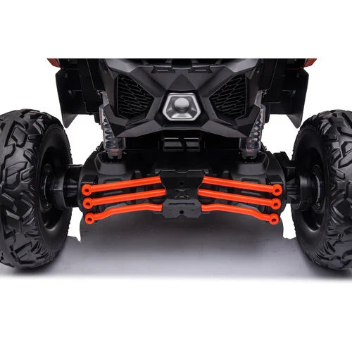 CAN-AM Maverick buggy 24V 2-Persoons Kinderauto Oranje