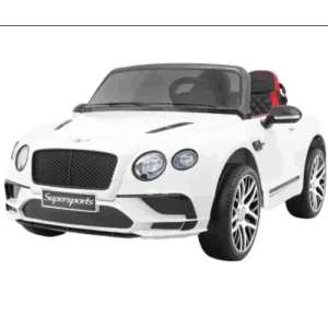 Bentley Continental 12V 2-persoons Kinderauto Wit
