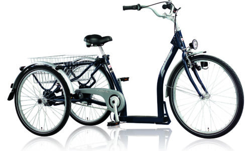 Pfiff Classic (Luxe) 3 wielfiets 37 cm 3 sp donker blauw