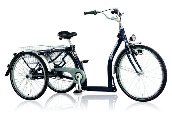 Pfiff Classic (Luxe) 3 wielfiets 37 cm  3 sp donker blauw