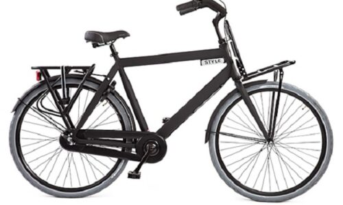 Style heren R3 alu Matzwart