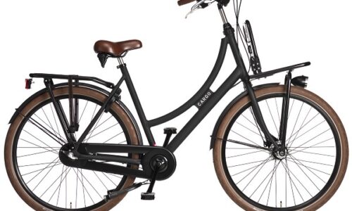 Cargo Dames 50cm R-brake Alu N3 mat-zw