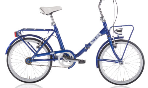 Angela vrijloop + 2 handrem blauw