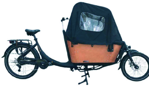 Vogue E - Superior 2 wiel   zwart bruin derr 7 sp