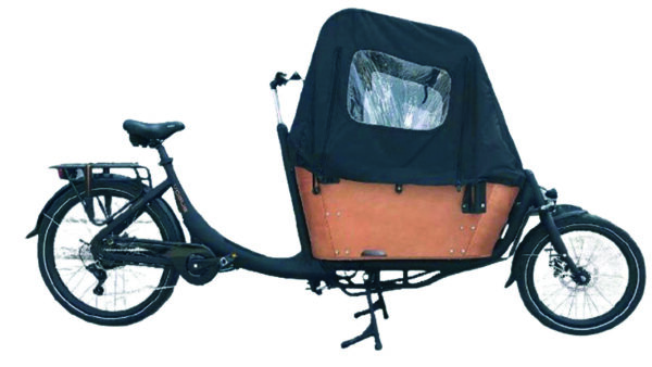 Vogue E - Superior 2 wiel   zwart bruin derr 7 sp