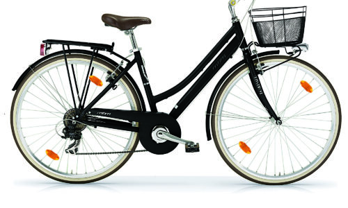 MBM Boulevard D 46 cm 18 sp zwart
