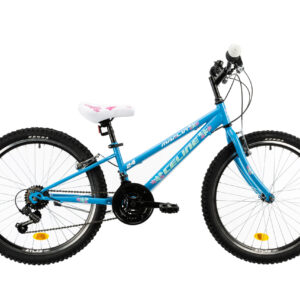 MTB Celine blauw shimano 6 speed