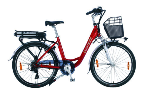 E- Vision Alegria D 46 cm / 26 inch wiel  rood 7 sp