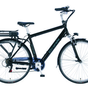 MBM Gironde H 52 cm 6 sp zwart 28 inch wiel
