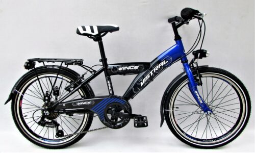 Wings Mistral H 38 cm 6 sp   blauw zwart