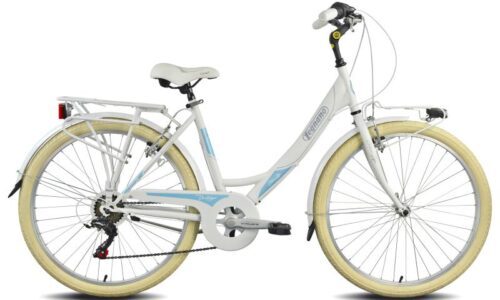 Legnano Picadilly 46 cm wiel 26 inch 6 sp wit / blauw