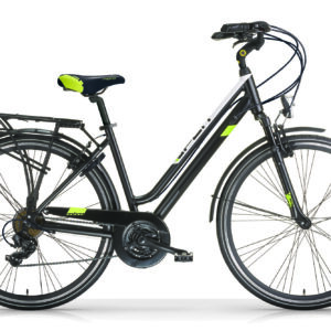 MBM Split D 50 cm 21 sp mat zwart wit
