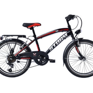 Wings Storm H 30 cm 6 sp   zwart rood