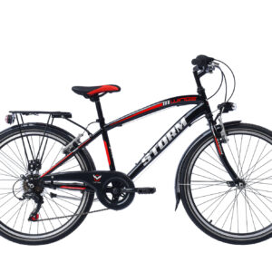 Wings Storm H 36 cm 6 sp   zwart rood