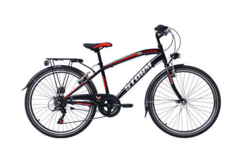 Wings Storm H 36 cm 6 sp   zwart rood