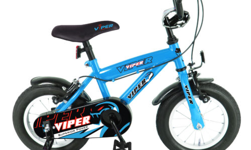 MBM Viper H 12 inch blauw vrijloop + 2 handrem