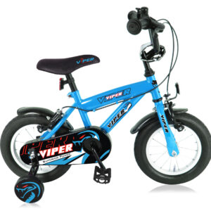 MBM Viper H 14 inch blauw vrijloop + 2 handrem