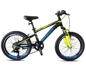 Kron Xc 75 7 sp zwart Fluor geel V brakes