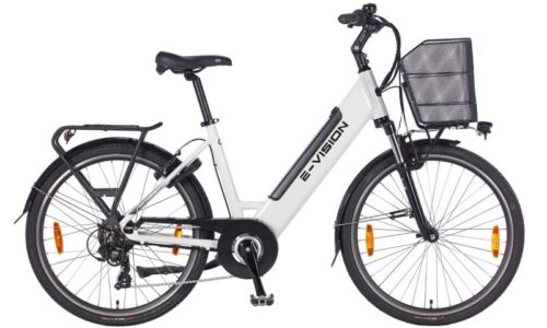 E-Vision Artemis  D 46 cm 7 sp brons zwart 26" integrated accu