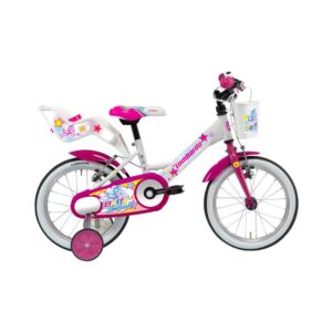 Lombardo Baffy D12 wit roze  vrijloop +2 handrem