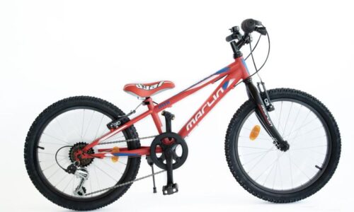 MTB Casper 20" rood zwart 6 sp