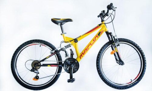 MTB  Element 24" F/S  rood geel 18sp