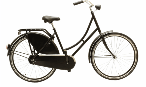 Oma No Label zwart 50 cm