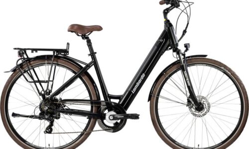 Lombardo Trastevere  D 44 cm 7 sp zwart 28 inch