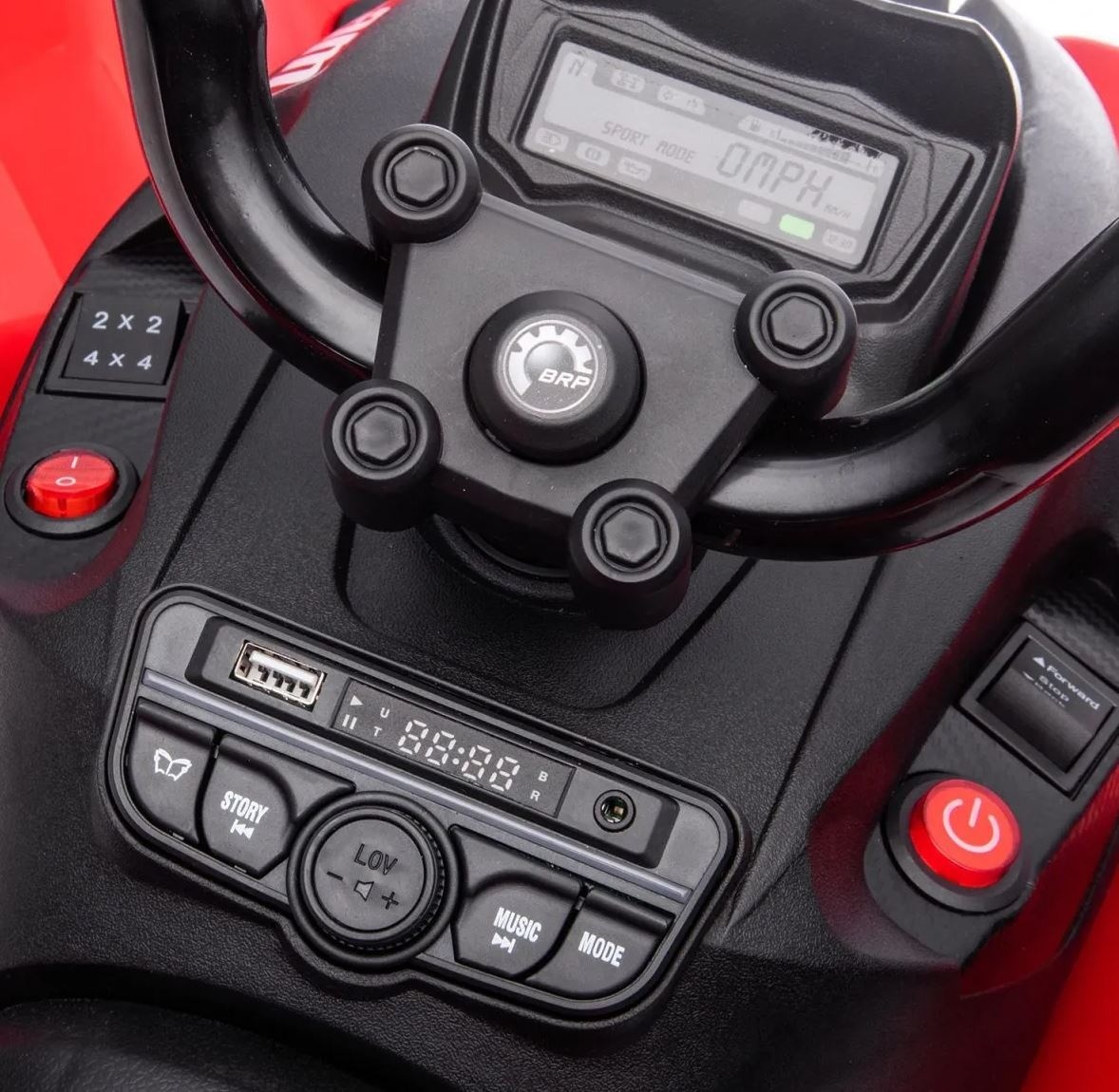 CAN-AM 24V Renegade Red - Afbeelding 8