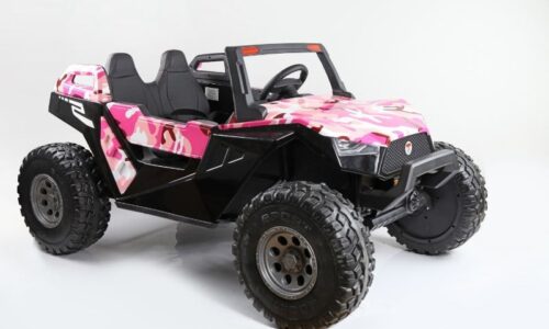 Clash buggy 24V 2-seater pink