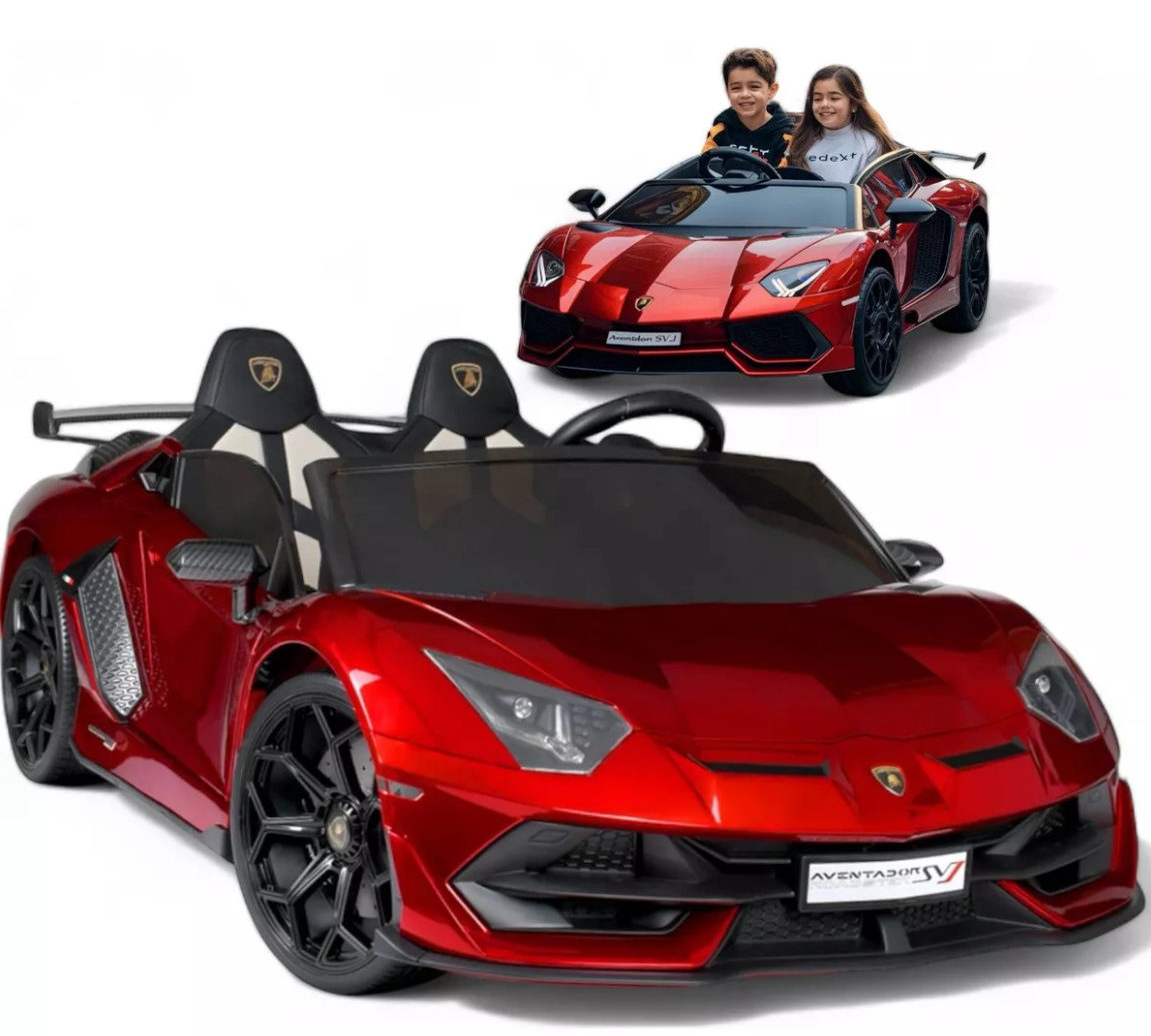 Lamborghini Aventador SVJ 24V 2 Seater Red