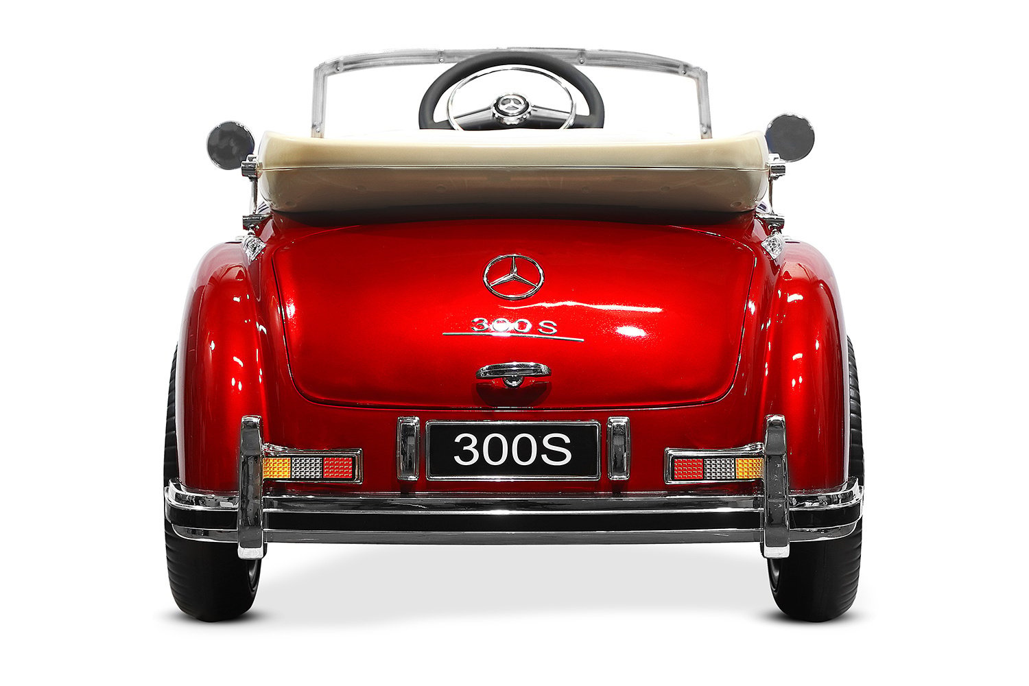 Mercedes 300S 12V Red - Afbeelding 5
