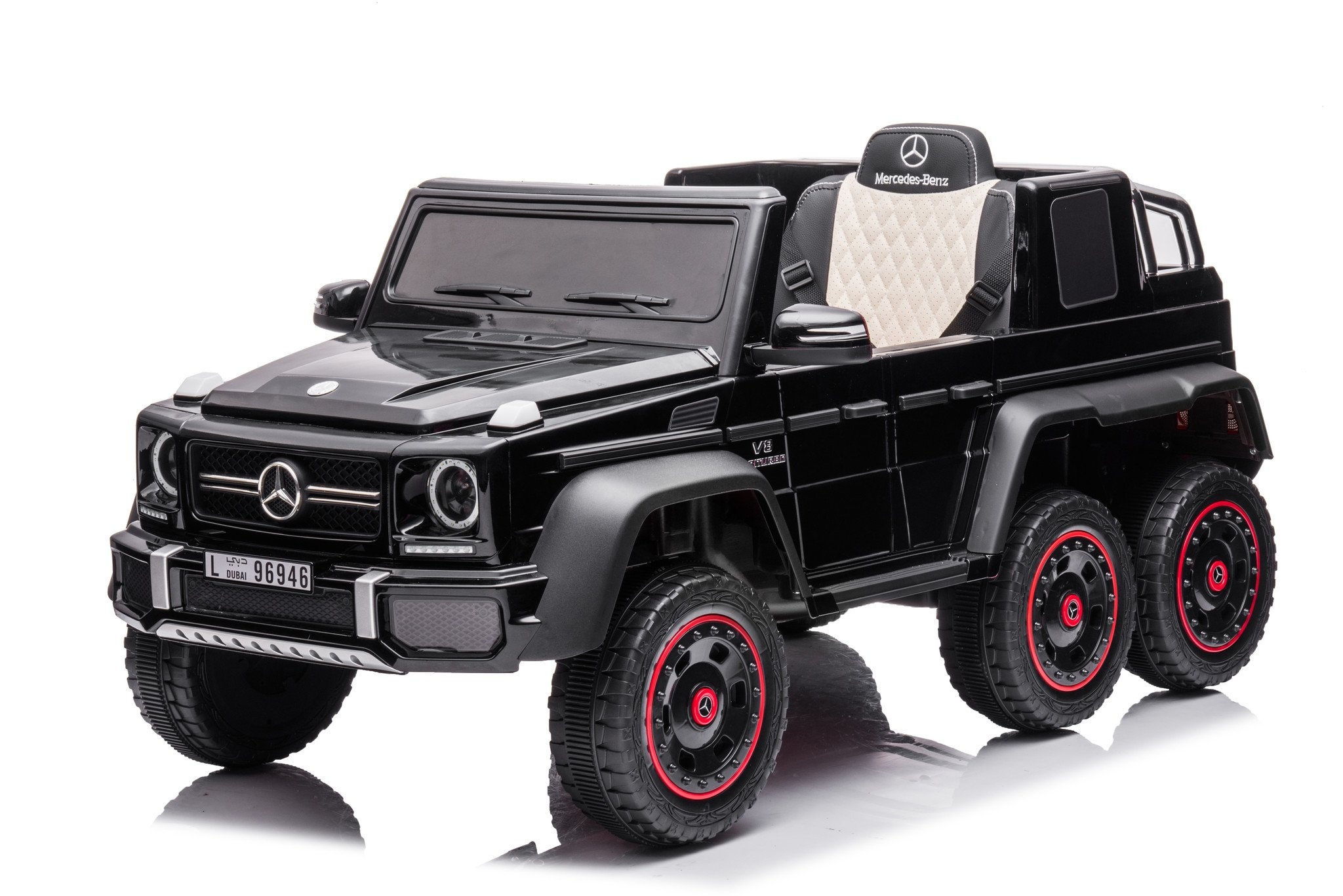 Mercedes G63 6X6 AMG 12V Black - Afbeelding 5