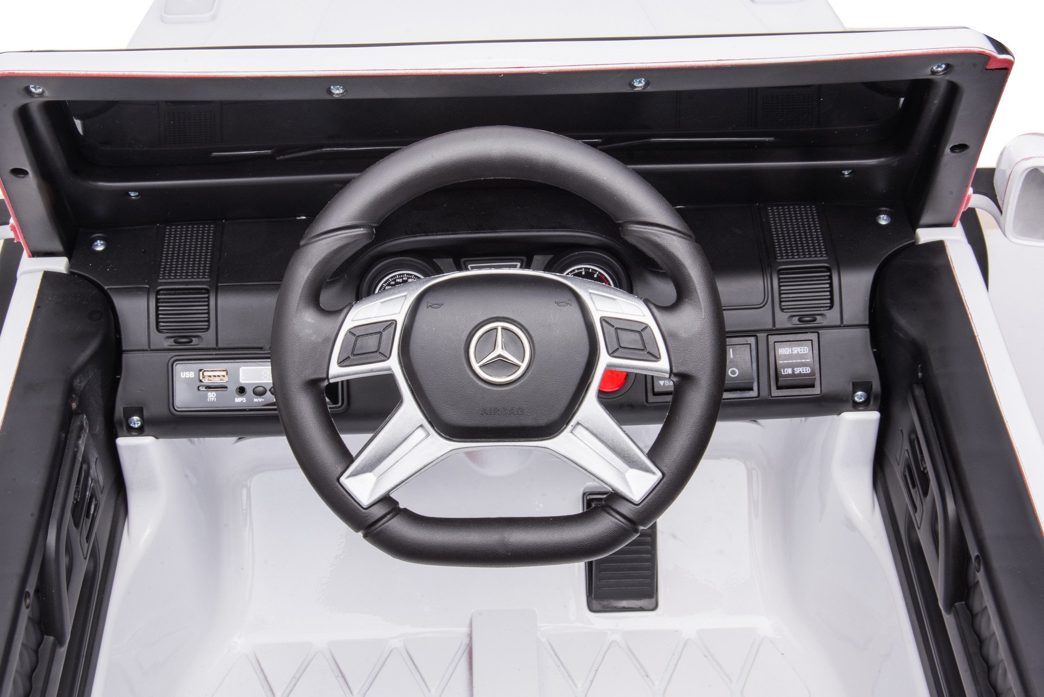 Mercedes G63 6X6 AMG 12V White - Afbeelding 7