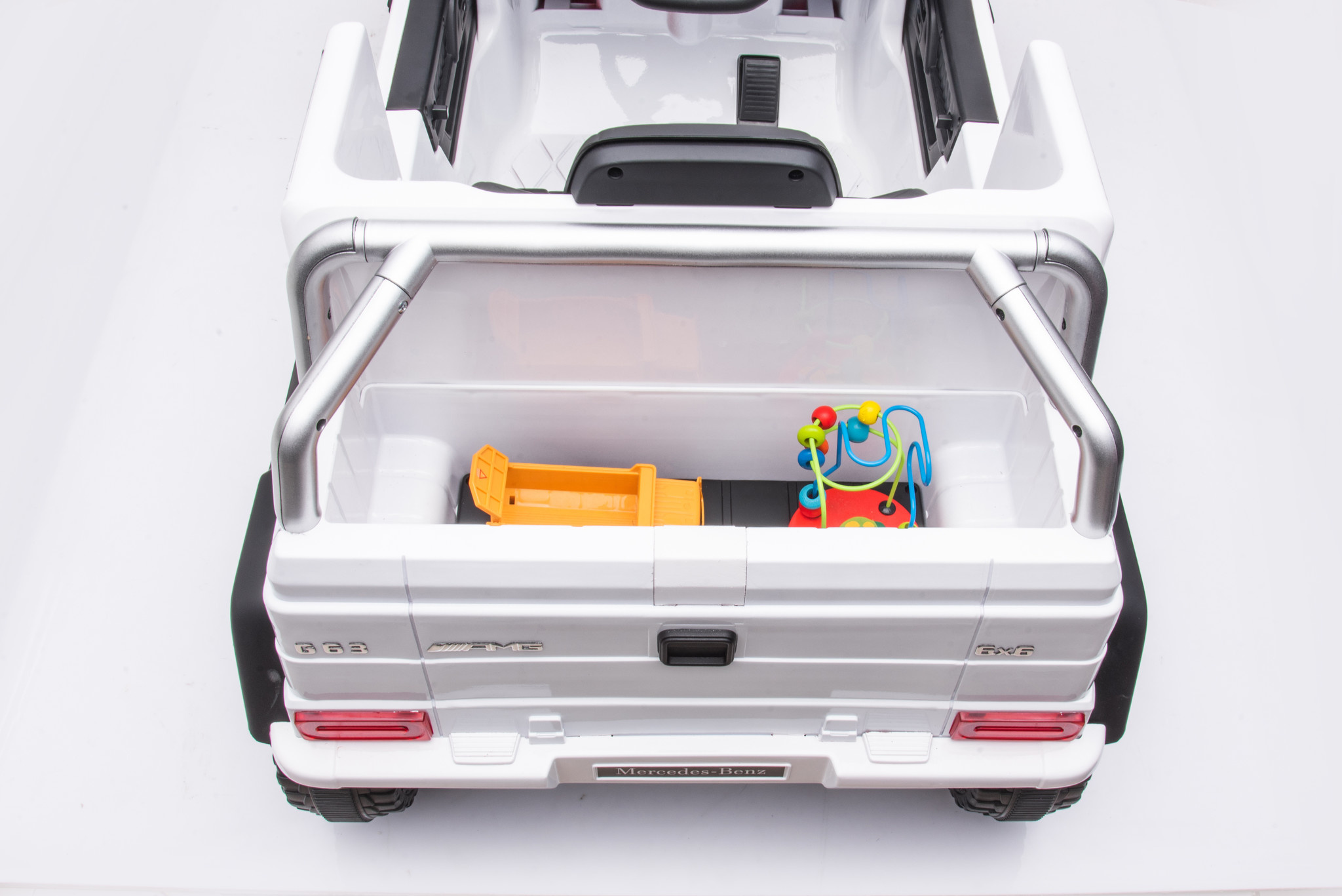 Mercedes G63 6X6 AMG 12V White - Afbeelding 8