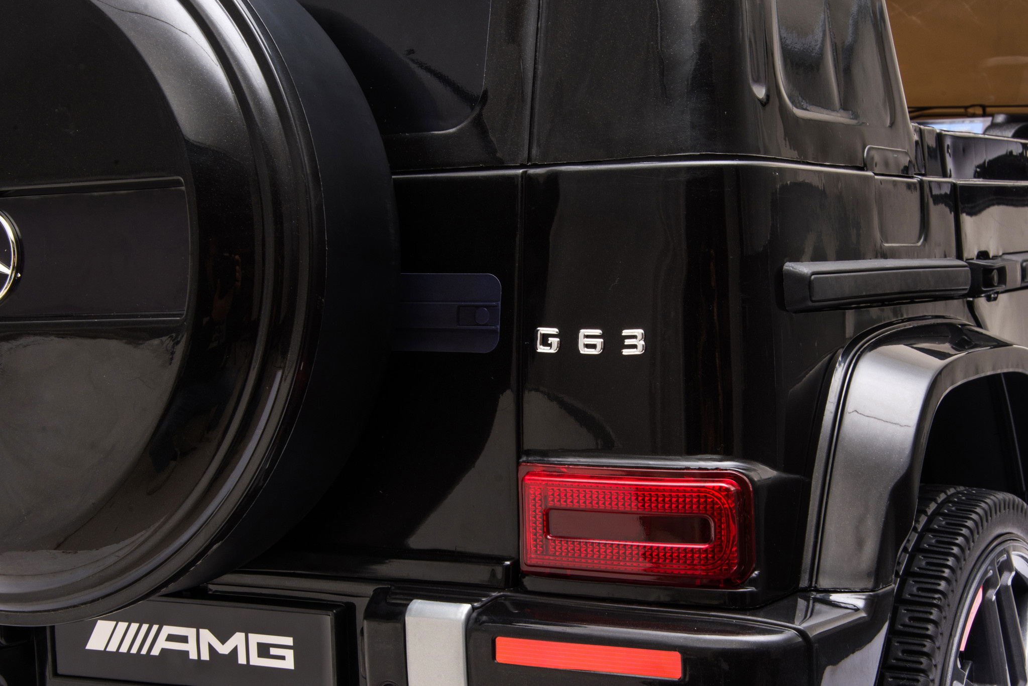 Mercedes G63 AMG Cabrio 12V Black - Afbeelding 9