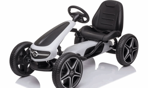 Mercedes Go-kart White