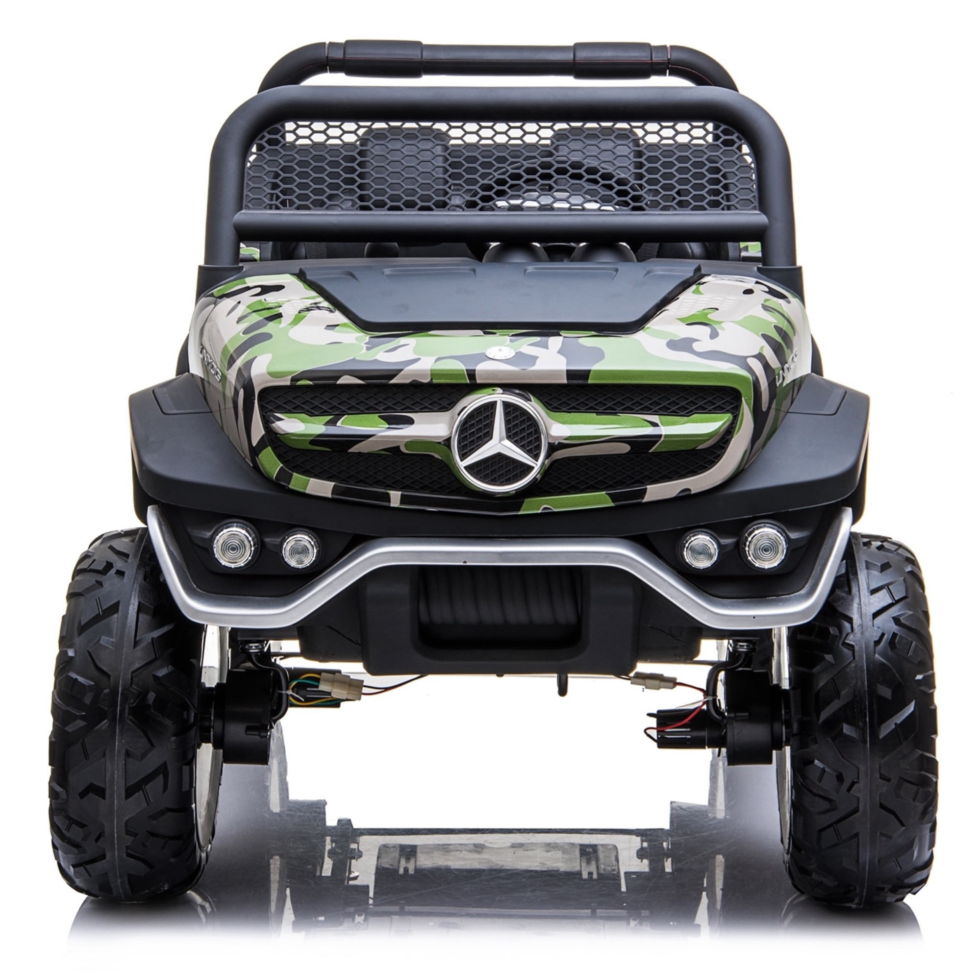 Mercedes Unimog 12V 2-seater Camouflage - Afbeelding 2