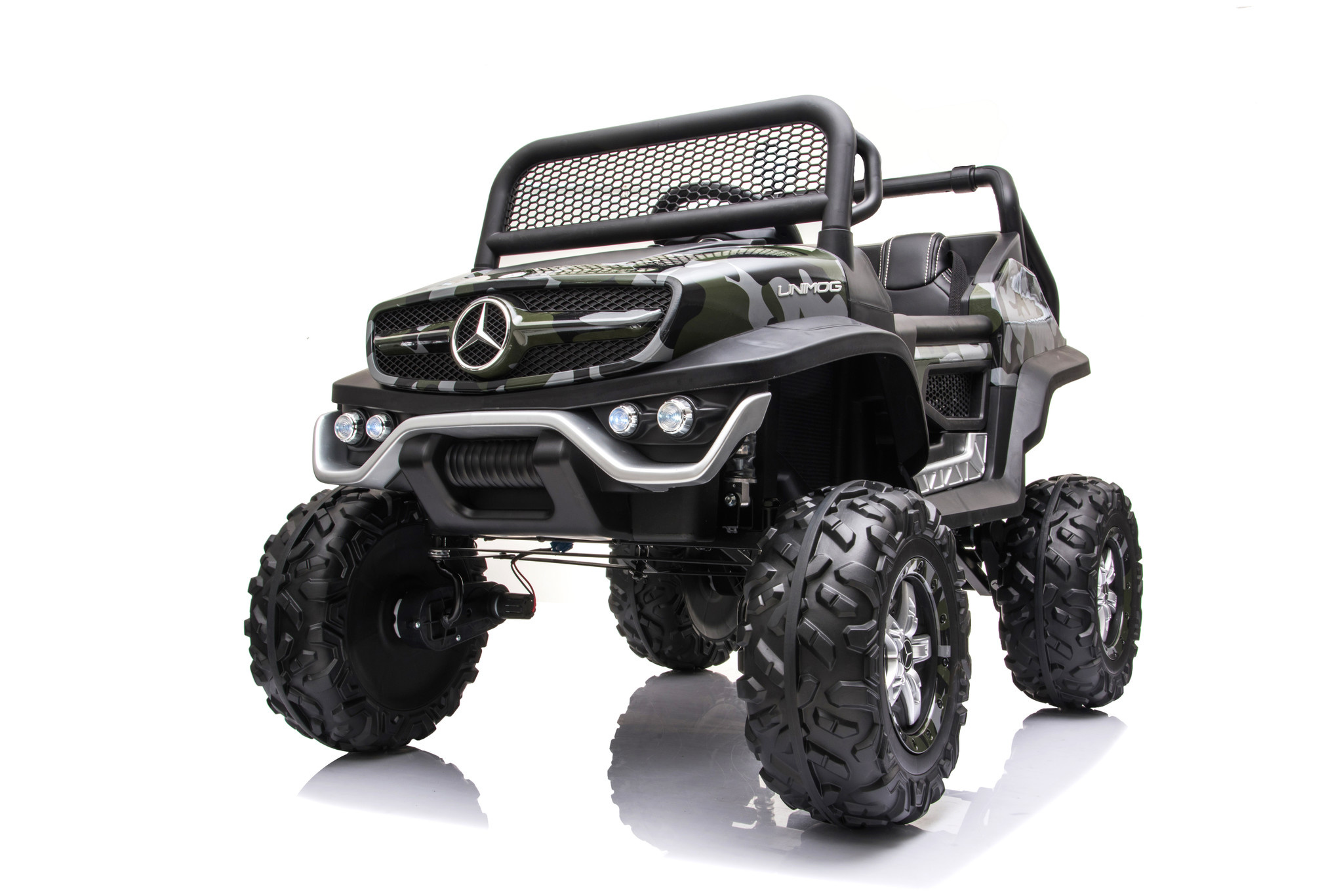 Mercedes Unimog 12V Camouflage - Afbeelding 8