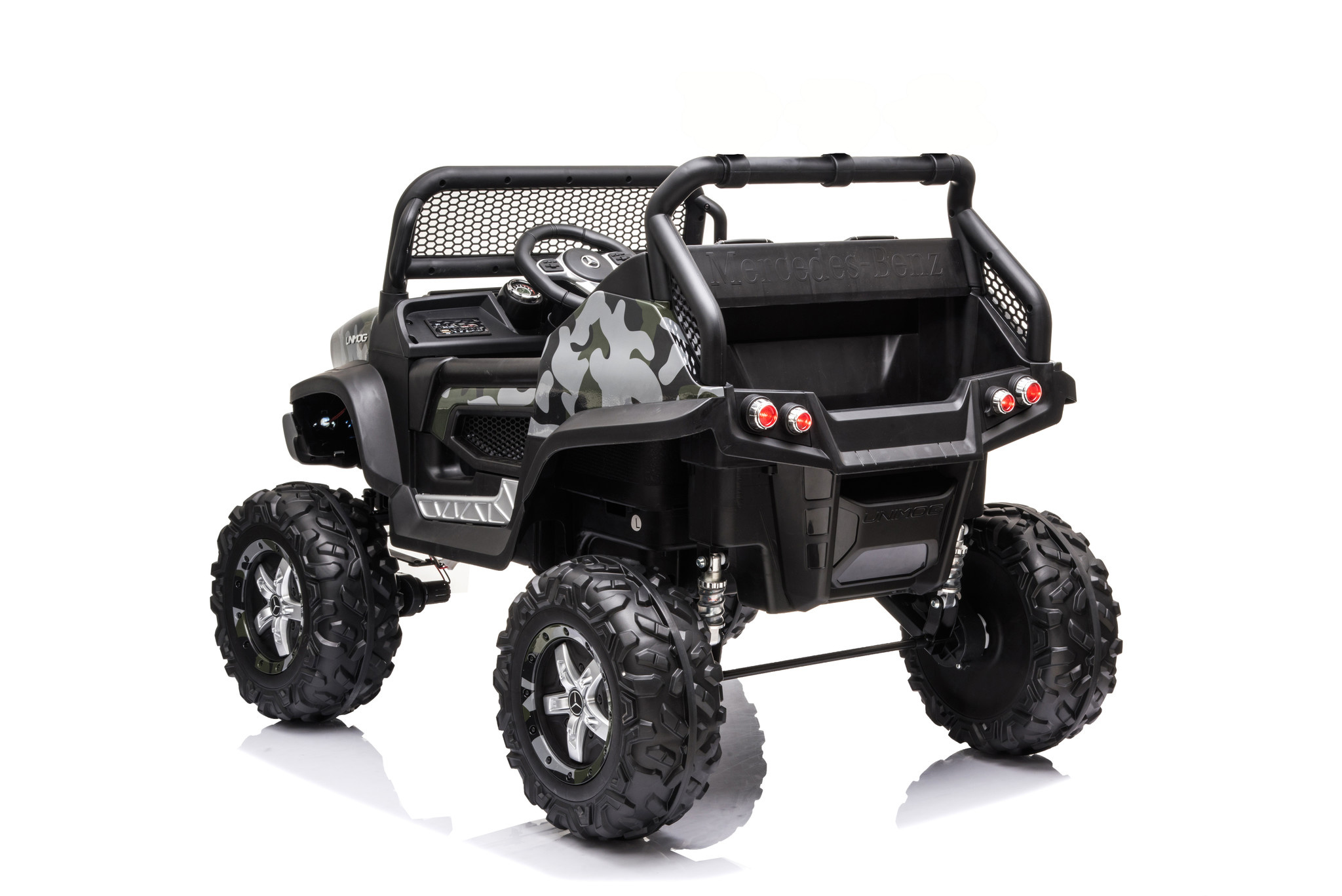 Mercedes Unimog 12V Camouflage - Afbeelding 9