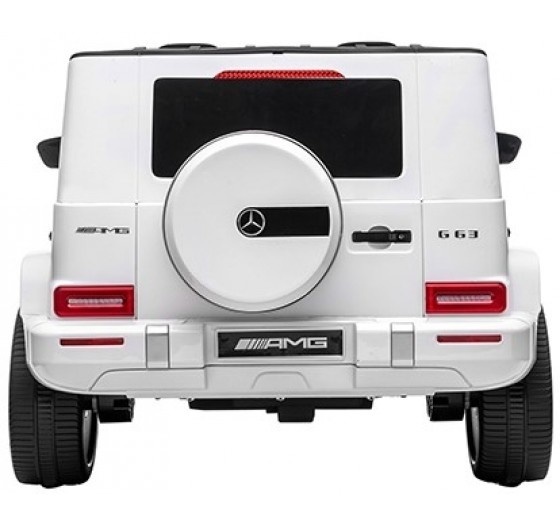 Mercedes g63 12V 2-seater White - Afbeelding 4