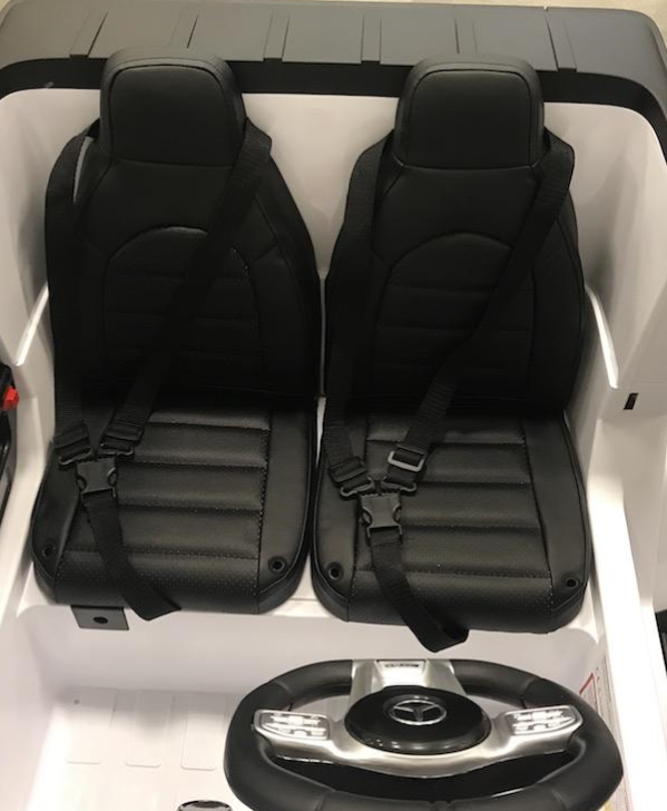 Mercedes g63 12V 2-seater White - Afbeelding 7