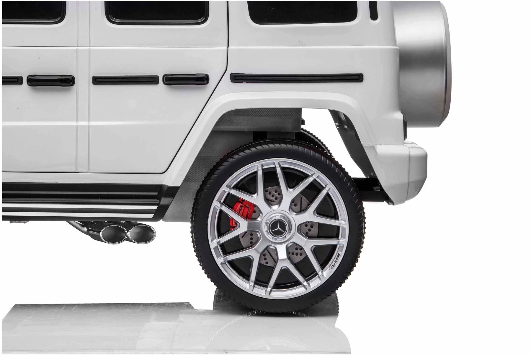Mercedes g63 12V 2-seater White - Afbeelding 8
