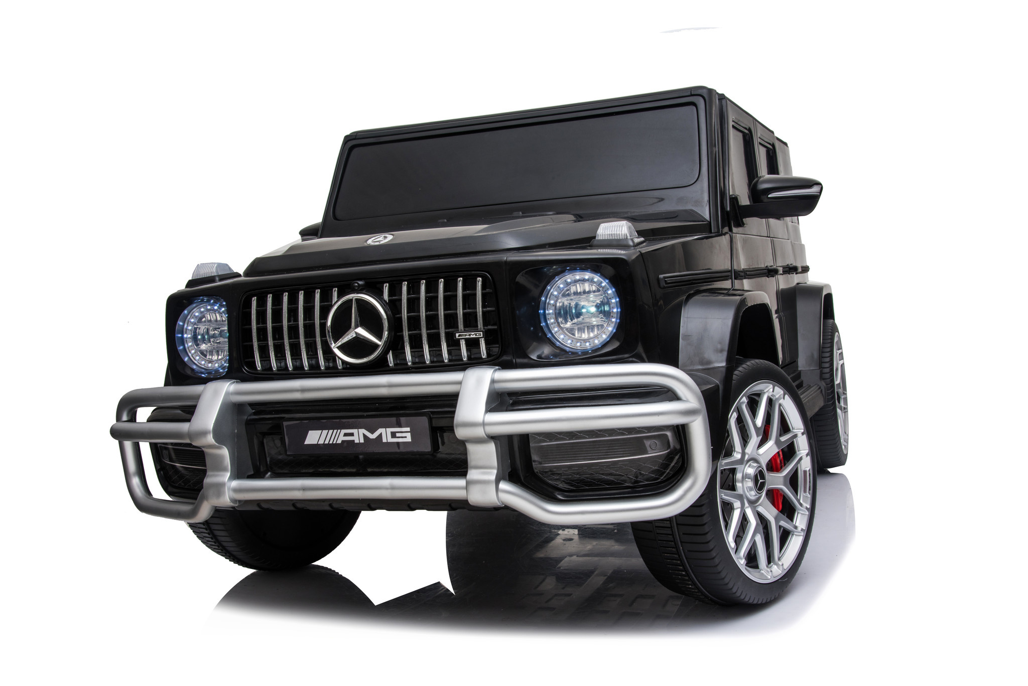 Mercedes g63 12V 2-seater metallic black - Afbeelding 2